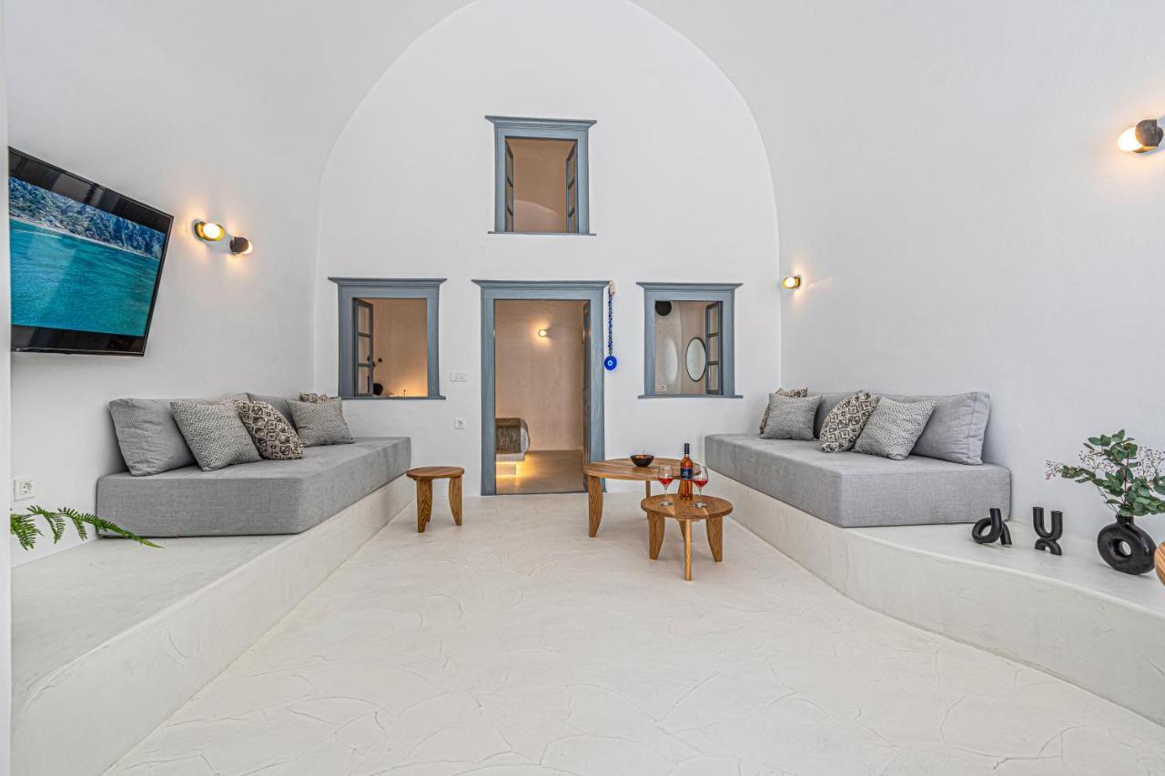 Villa Paradeisos Karterados Buitenkant foto