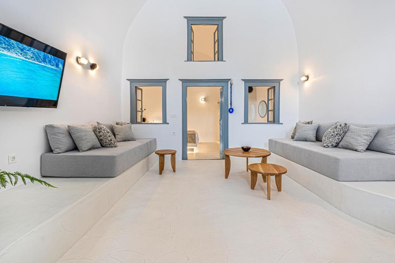 Villa Paradeisos Karterados Buitenkant foto