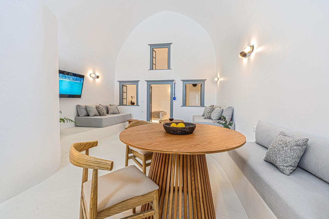Villa Paradeisos Karterados Buitenkant foto