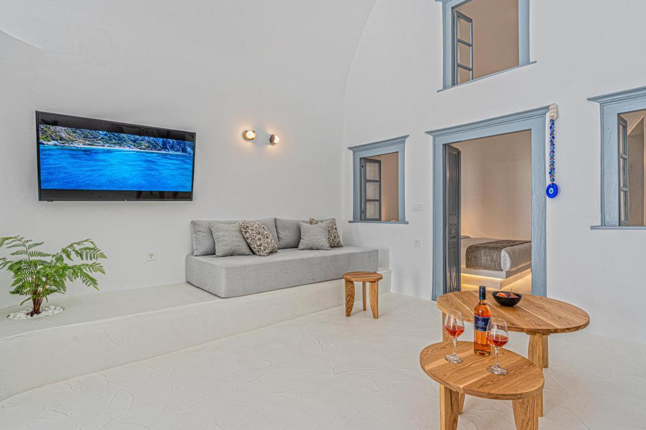Villa Paradeisos Karterados Buitenkant foto