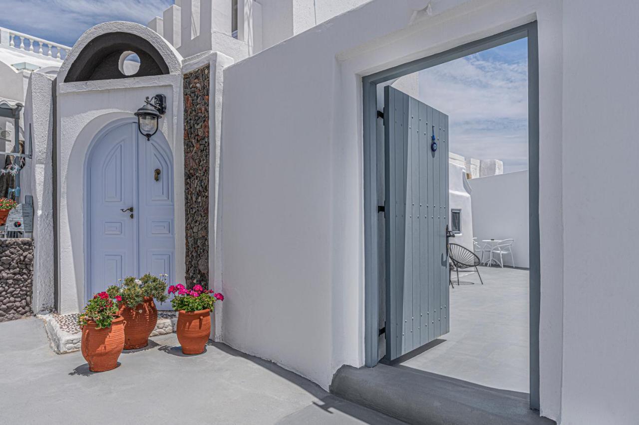Villa Paradeisos Karterados Buitenkant foto
